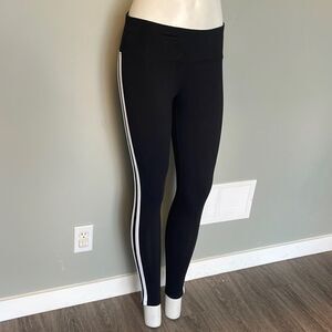 MARC NEW YORK Black Cotton Leggings Small